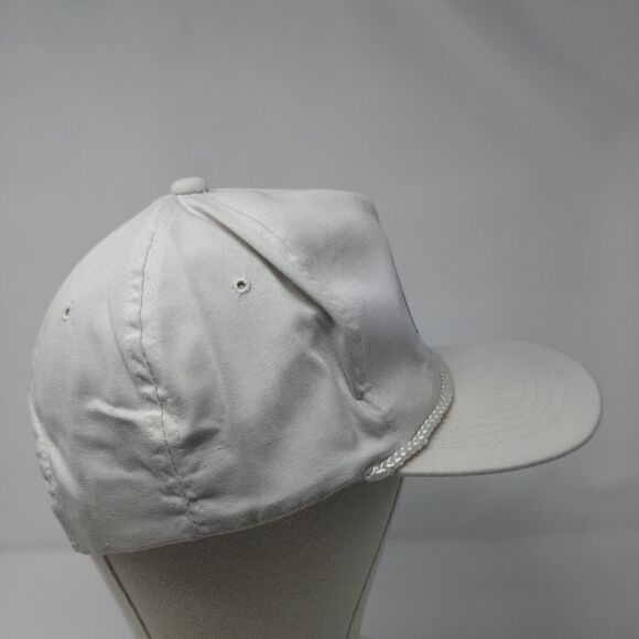 Hershey's Chocolatetown USA Snapback Rope Hat White OSFA Adjustable - Picture 5 of 9